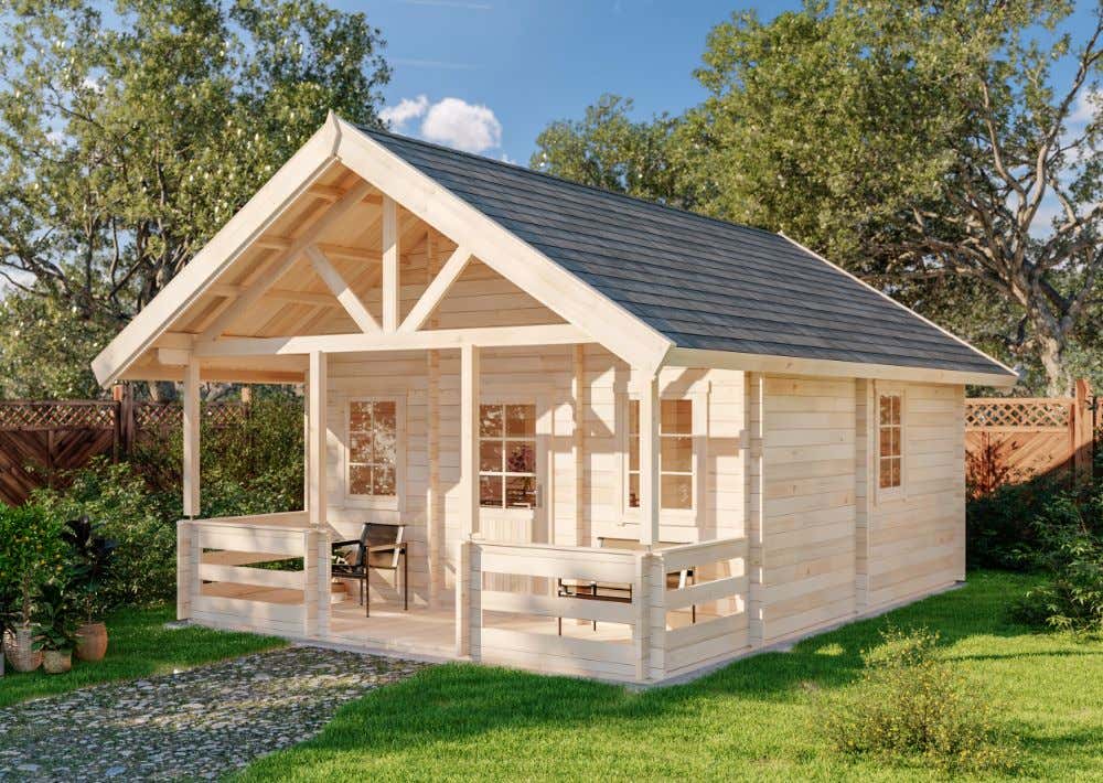Garten- und Freizeithaus Lillehammer 7x6m online kaufen