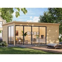 26 % reduziert! Fjordholz Holzferienhaus Modell Office IsoSlide 6 6x4m online kaufen