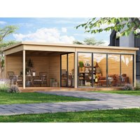26 % reduziert! Fjordholz Holzferienhaus Modell Office IsoSlide 4 SD 7x4m online kaufen