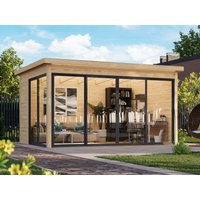 26 % reduziert! Fjordholz Holzferienhaus Modell Office IsoSlide 3 4x3m online kaufen