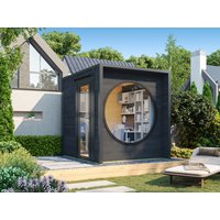26 % reduziert! Fjordholz Holzferienhaus Modell Office Box Größe XXS s 4x4m online kaufen
