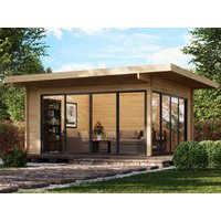 26 % reduziert! Fjordholz Holzferienhaus Modell Office IsoSlide 10 5x5m online kaufen