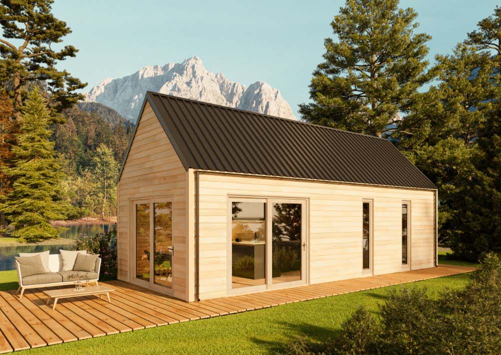 Tiny AlpHouse Deluxe 9x4m