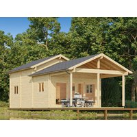 10 % reduziert! Fjordholz Holzferienhaus Modell Lake House 70 A 6x4m