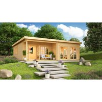 26 % reduziert! Fjordholz Ferien- und Freizeit Haus Modell Westerl 8x6m