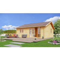 26 % reduziert! Fjordholz Ferien- und Freizeithaus  Modell Skive 8x6m