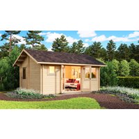 26 % reduziert! Fjordholz Freizeithaus Herning 44 6x4m