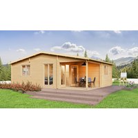 26 % reduziert! Fjordholz Ferien- und Freizeithaus  Modell Skander 8x6m