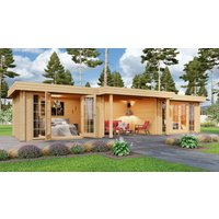 26 % reduziert! Gartenlounge Modell Yuna 70 A 10x4m