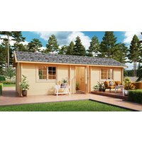 26 % reduziert! Fjordholz Ferien- und Freizeithaus  Modell Niska 6x4m