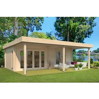 26 % reduziert! Fjordholz Gartenlounge Modell Oskar 44 7x4m