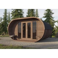 26 % reduziert! Ovales Camping Fass Modell 400 Thermo 4x2m