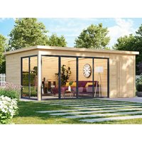 26 % reduziert! Fjordholz Holzferienhaus Modell Office IsoSlide 8 6x4m