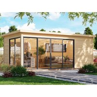 26 % reduziert! Fjordholz Holzferienhaus Modell Office IsoSlide 5 6x3m