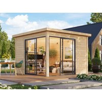 26 % reduziert! Fjordholz Holzferienhaus Modell Office IsoSlide 1 3x3m