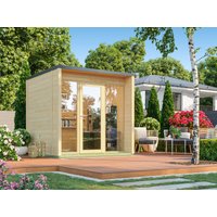 17 % reduziert! Fjordholz Holzferienhaus Modell Office Box Größe XS na 3x2m