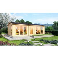 26 % reduziert! Fjordholz Holzferienhaus Modell Officehouse 44 7x4m