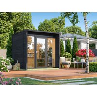 26 % reduziert! Fjordholz Holzferienhaus Modell Office Box Größe XS sc 2x3m
