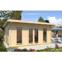 26 % reduziert! Fjordholz Gartenlounge Modell Nils 44 6x4m