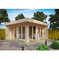 26 % reduziert! Fjordholz Gartenlounge Modell Lina 44 A 4x4m
